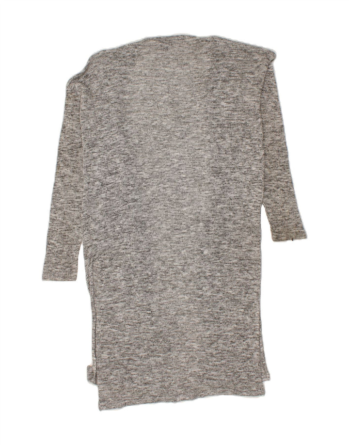 MOSSIMO Womens Oversized Longline Cardigan Sweater UK 10 Small Grey Vintage Mossimo and Second-Hand Mossimo from Messina Hembry 