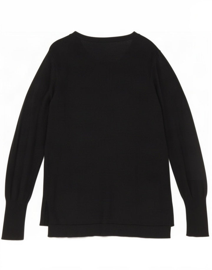Mossimo Dame Cardigan Sweater UK 12 Medium Sort Nylon