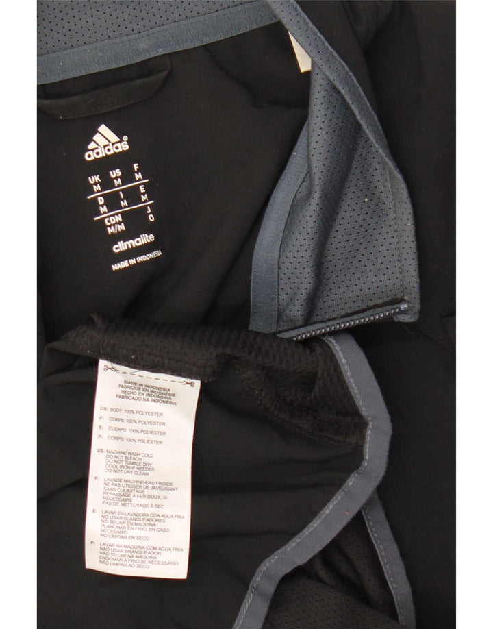 Adidas Herre Climalite Træningsdragt Topjakke Medium Sort Polyester