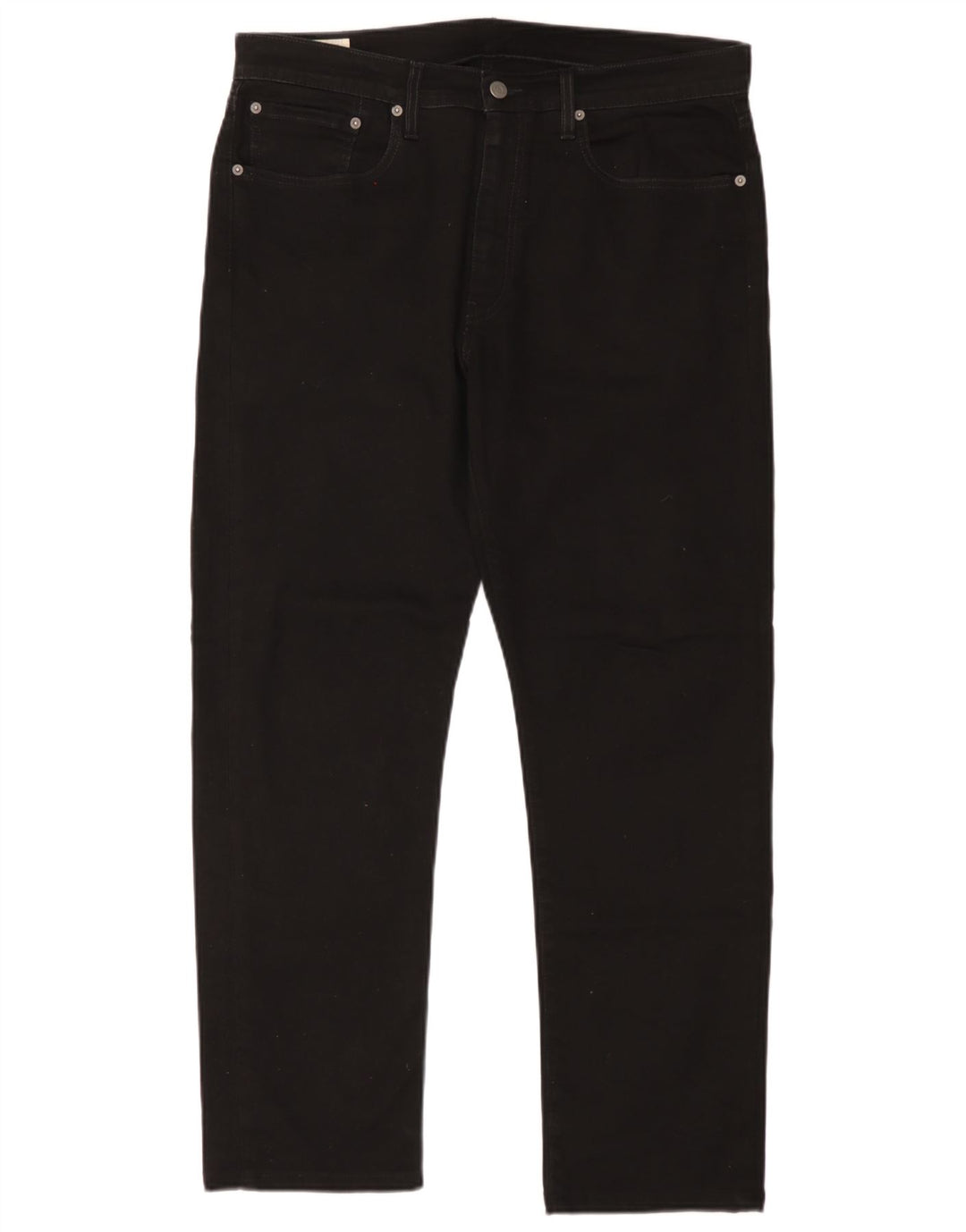 Levi's Herre 502 tilspidsede jeans W36 L29 sort bomuld