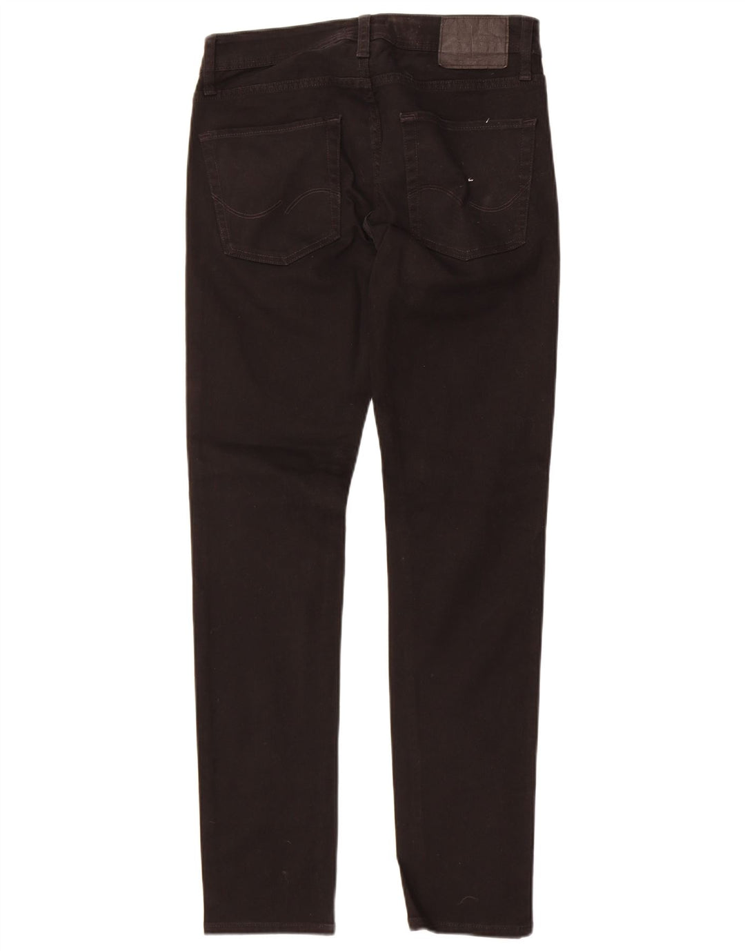 Jack & Jones Mens Tim Slim Jeans W28 L32 Black Cotton