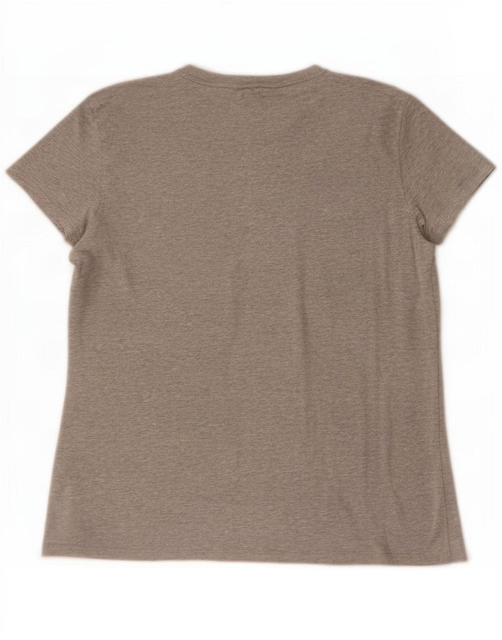 Tommy Hilfiger Herre T-Shirt Top Stor Grå Flecked Bomuld