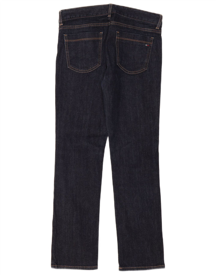 Tommy Hilfiger Dame Straight Jeans US 6 Medium W32 L30 Navy Blue