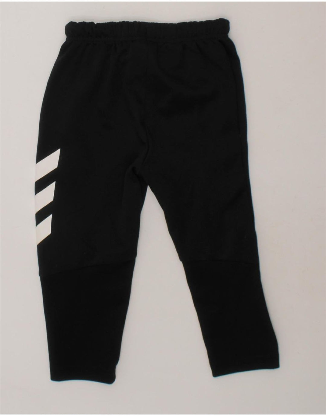 ADIDAS Boys Tracksuit Trousers 2-3 Years  Black Polyester Vintage Adidas and Second-Hand Adidas from Messina Hembry 