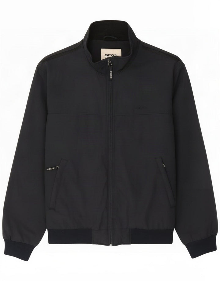 Geox Bomberjakke til mænd UK 42 XL Sort polyamid