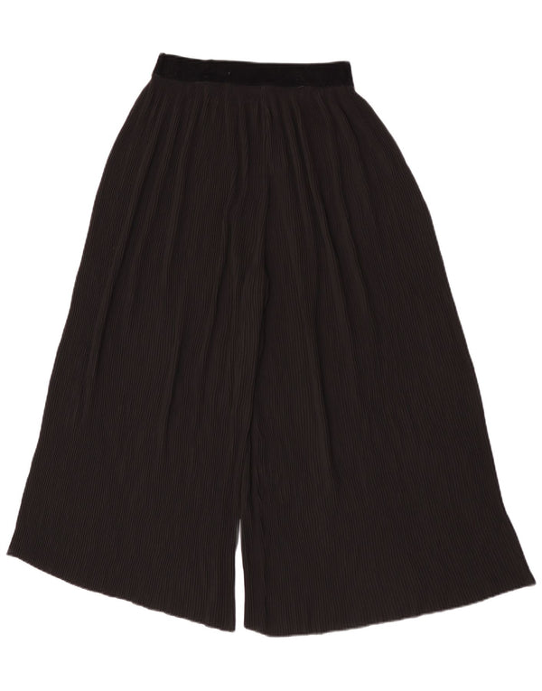 Zara Dame Capri Bukser Små W26 L21 Sort