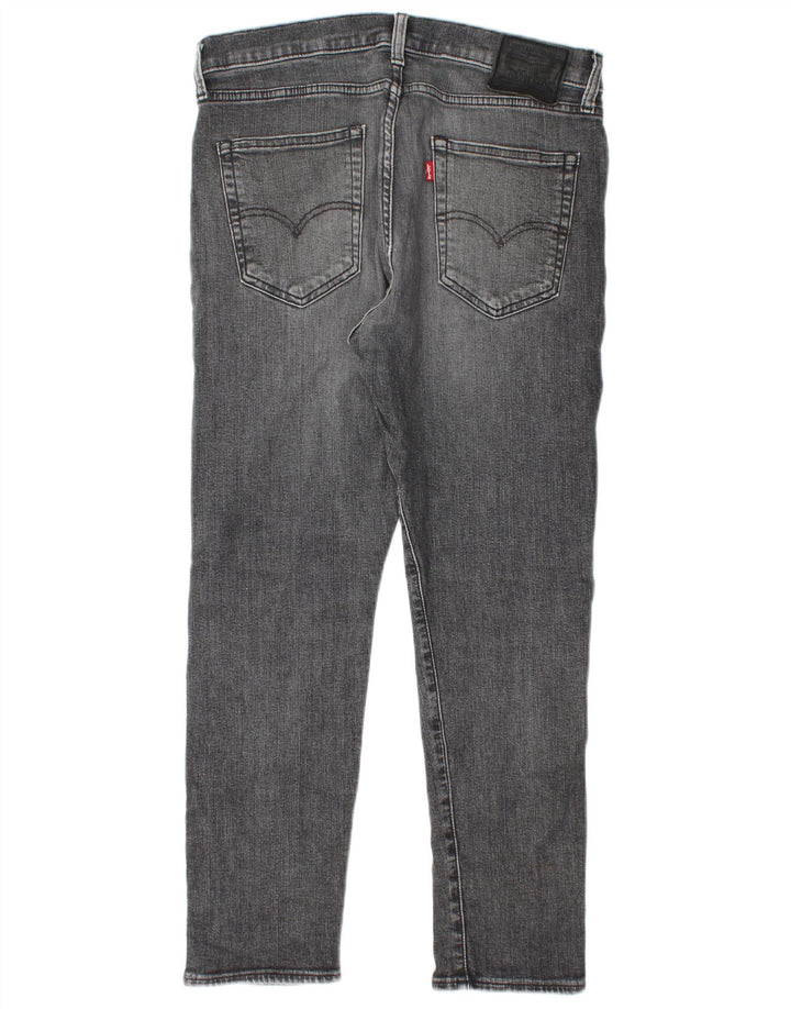 Levi's Herre 512 Slim Tapered Jeans W34 L30 Grå Bomuld