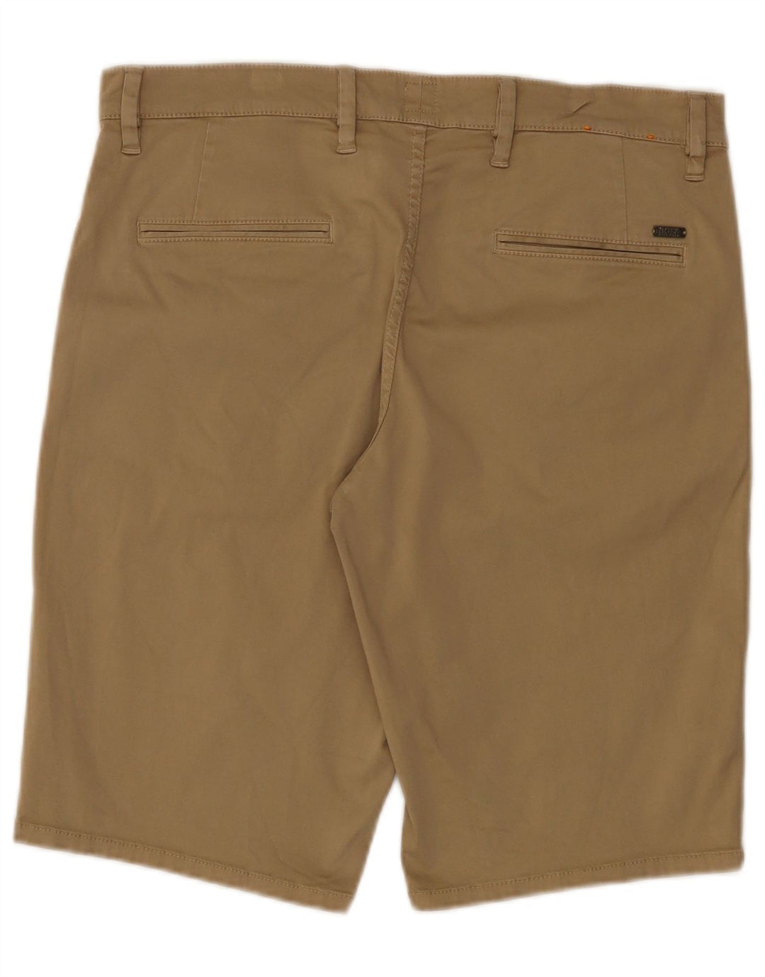 Hugo Boss Herre Chino Shorts W35 Large Beige Bomuld