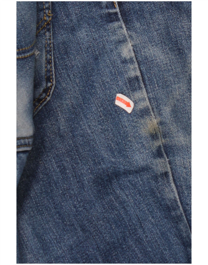 LEE Herre Brooklyn Straight Jeans W36 L36 Blå Bomuld