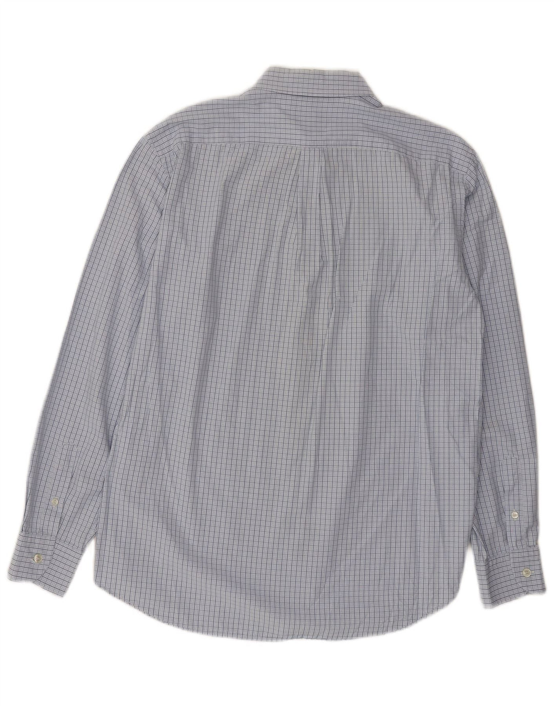 Harmont & Blaine Herre Regular Fit skjorte XL Blå Gingham Cotton