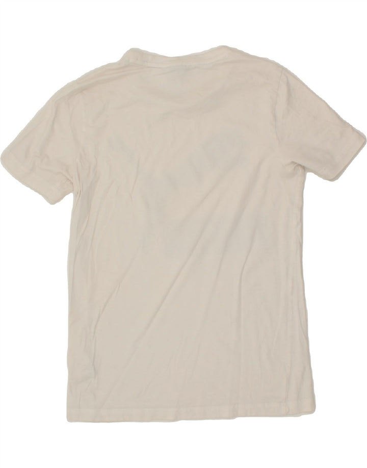 PUMA Mens Graphic T-Shirt Top XS White Cotton Vintage Puma and Second-Hand Puma from Messina Hembry 