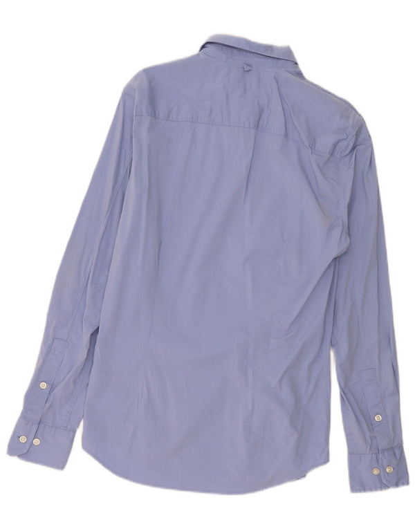 Tommy Hilfiger Herre Slim Fit skjorte Medium Blue Bomuld