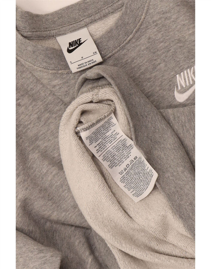 Nike Sweatshirt til mænd, lille grå bomuld