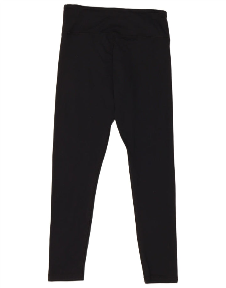 Nike Dame Leggings UK 12 Medium Sort Polyester