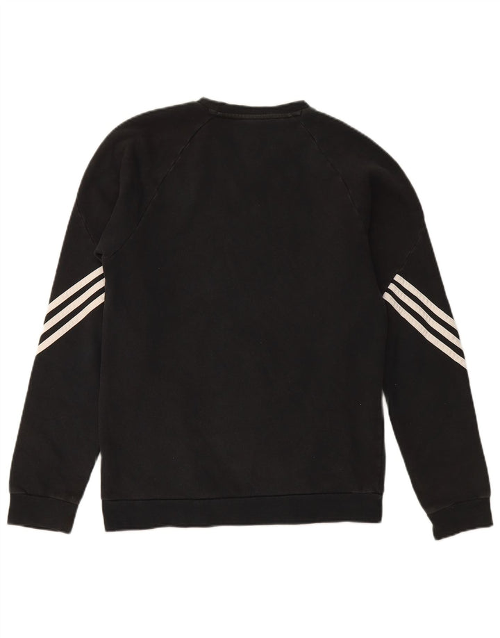 Adidas Sweatshirt til mænd, lille sort bomuld