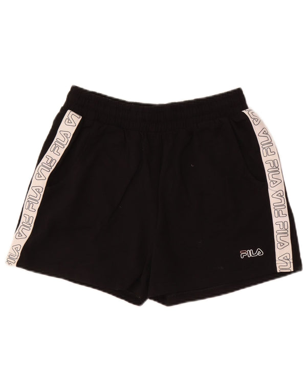 Fila Boys Graphic Sports Shorts 13-14 år Sort Colourblock