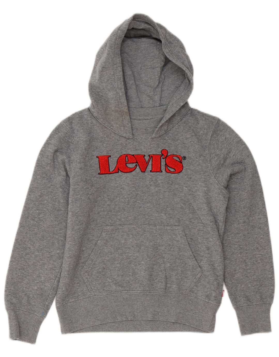 Levi's drenge grafisk hættetrøje 9-10 år grå bomuld