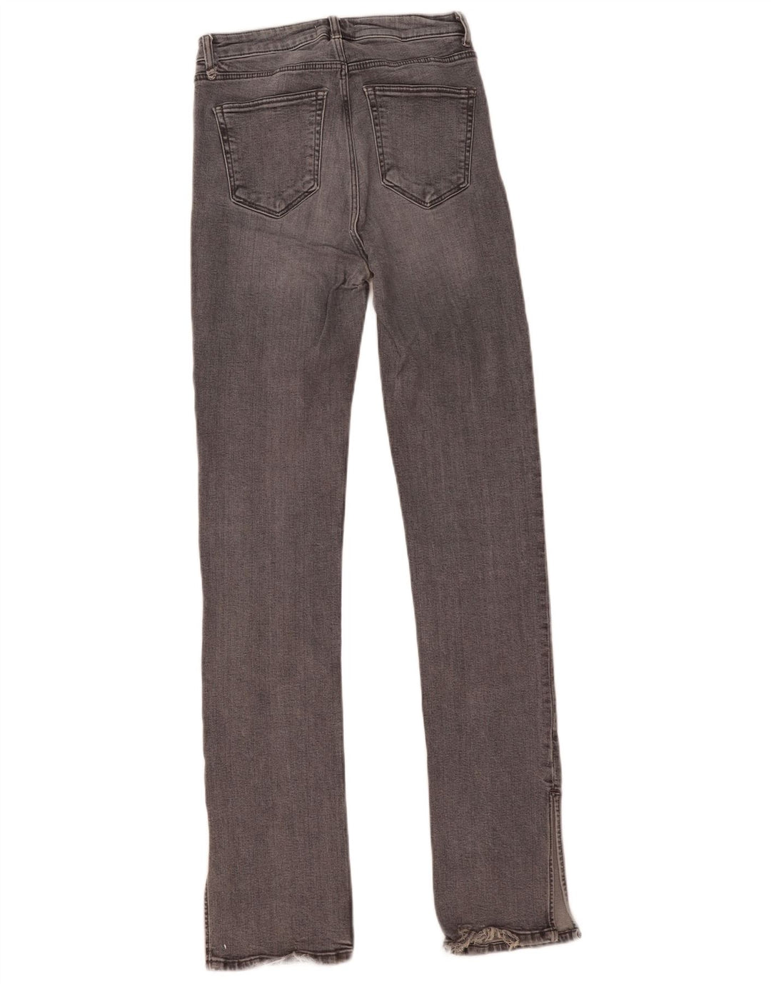 Zara Dame Slim Jeans EU 38 Small W28 L33 Grå