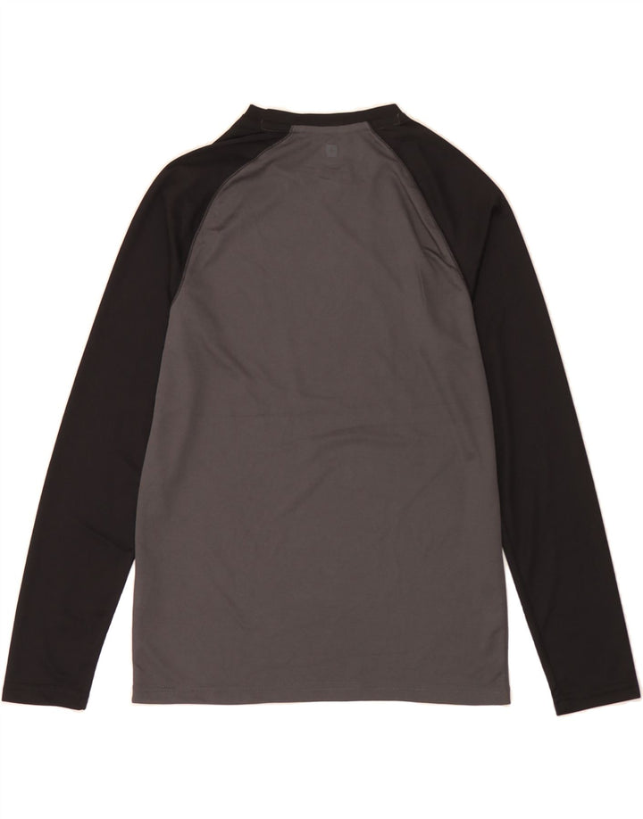 MOUNTAIN WAREHOUSE Mens IsoCool Top Long Sleeve XS Grey Colourblock Vintage Mountain Warehouse and Second-Hand Mountain Warehouse from Messina Hembry 