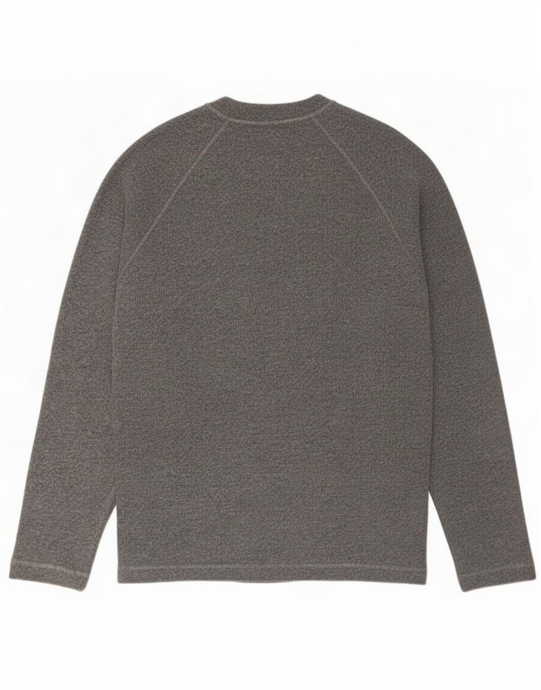 Armani Jeans Herre Crew Neck Jumper Sweater Stor Grå Bomuld