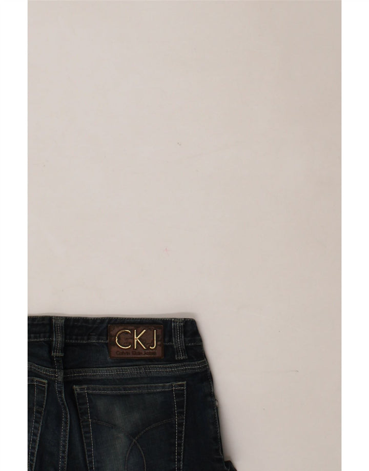 CALVIN KLEIN Womens Straight Jeans W30 L25 Blue Cotton Vintage Calvin Klein and Second-Hand Calvin Klein from Messina Hembry 