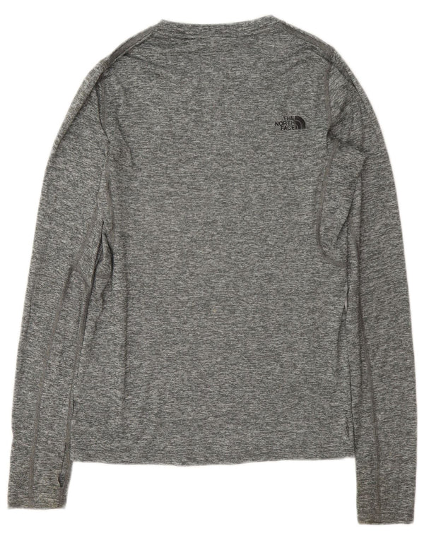 The North Face Dametop Langærmet UK 6 XS Grå Flecked Polyester