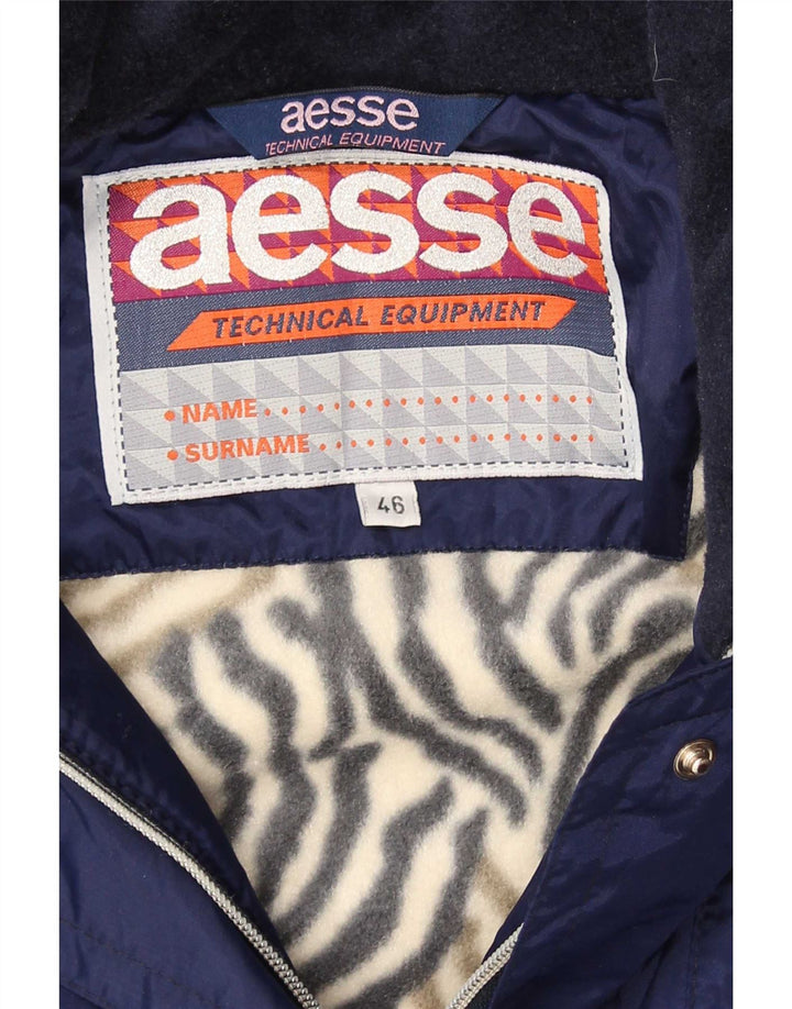 Aesse fuld træningsdragt til kvinder EU 46 XL Navy Blue Colourblock