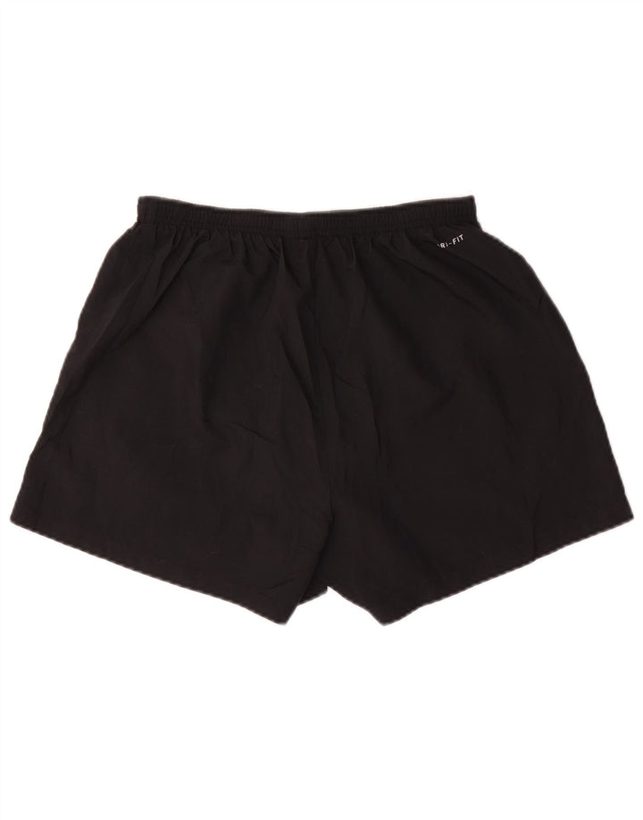 NIKE Dri Fit sportsshorts til kvinder UK 14 Medium Sort
