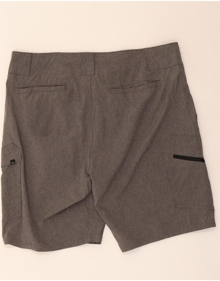 Denali Herre Cargo Shorts W36 Large Grå Polyester