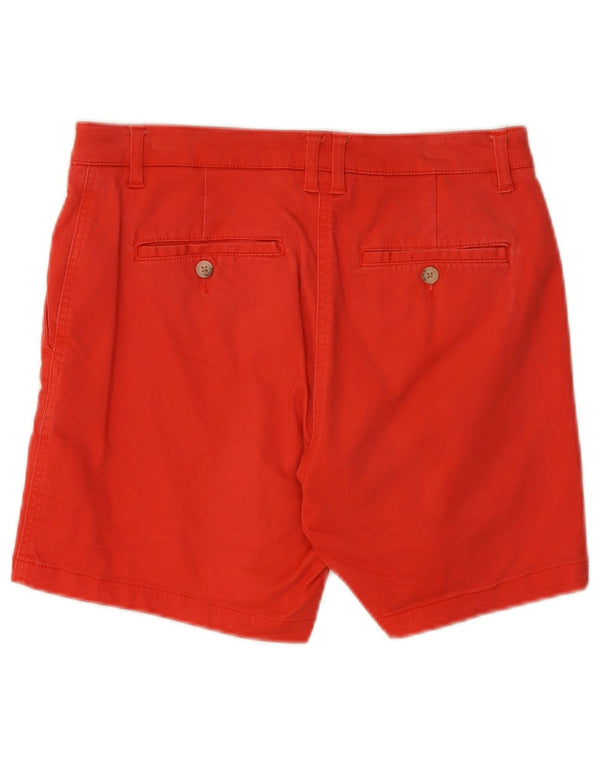 Joules Chino Shorts til kvinder UK 10 Small W30 Red Bomuld