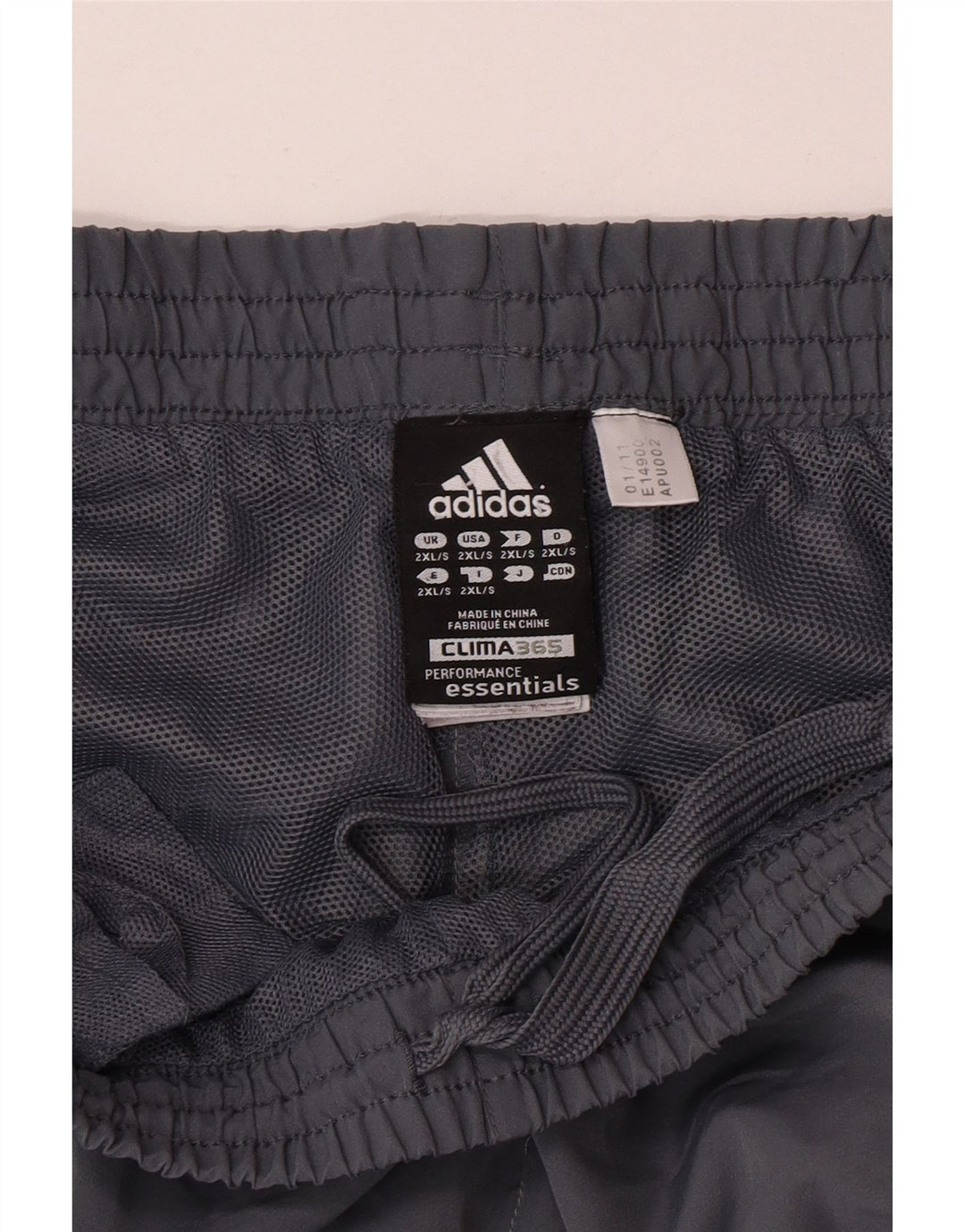 Adidas Herre Clima 365 Træningsbukser 2XL Grå Polyester