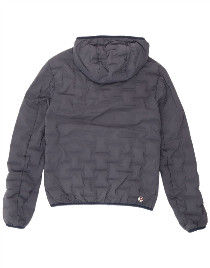 Colmar Dame Hætte Polstret Jakke IT 46 Large Navy Blue Polyester