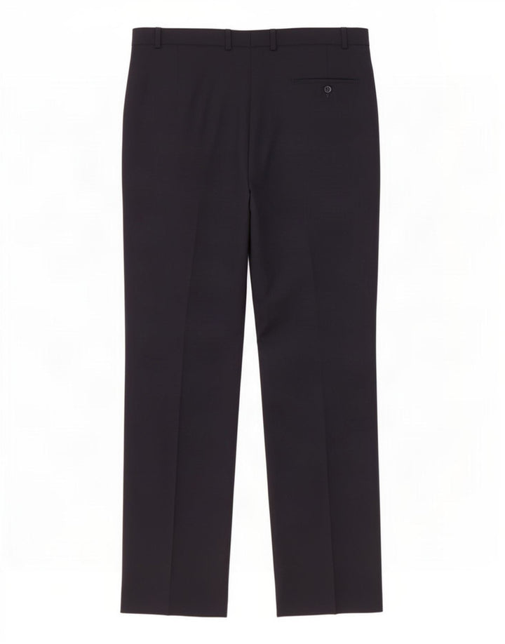 Marks & Spencer Herre Regular Fit Suit Bukser W38 L33 Marineblå polyester