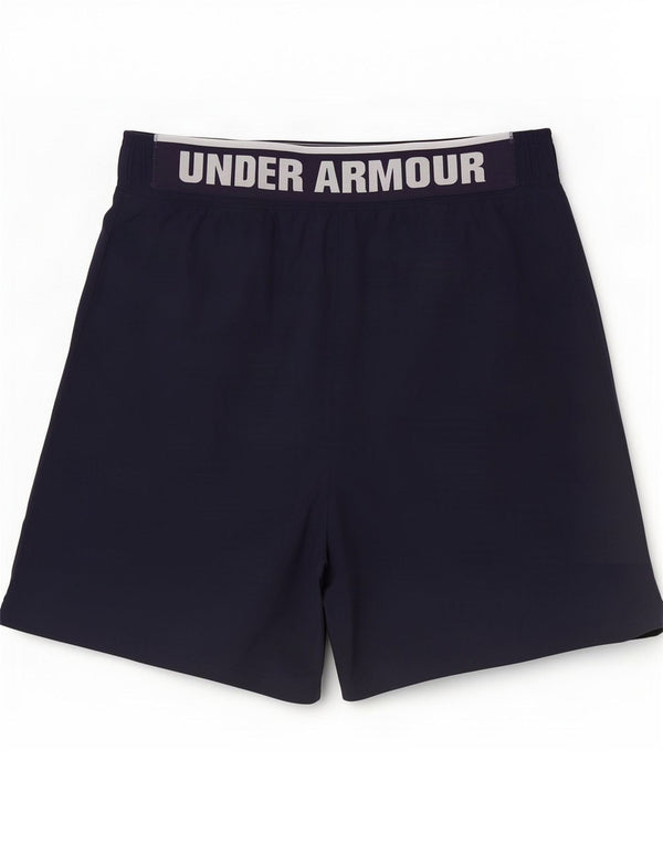 Under Armour Herre Sportshorts Large Navy Blue Polyester