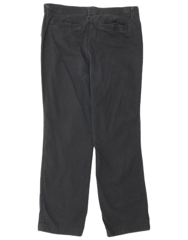 Lee Dame lige fritidsbukser US 14 XL W34 L30 Marineblå Bomuld