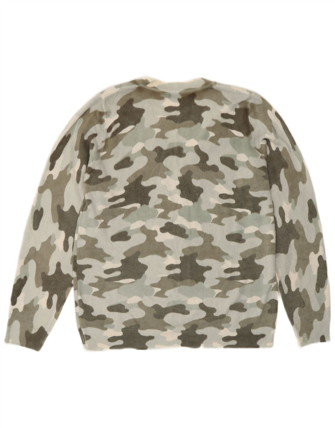 Marks & Spencer Dame V-hals sweater UK 14 Medium Flerfarvet