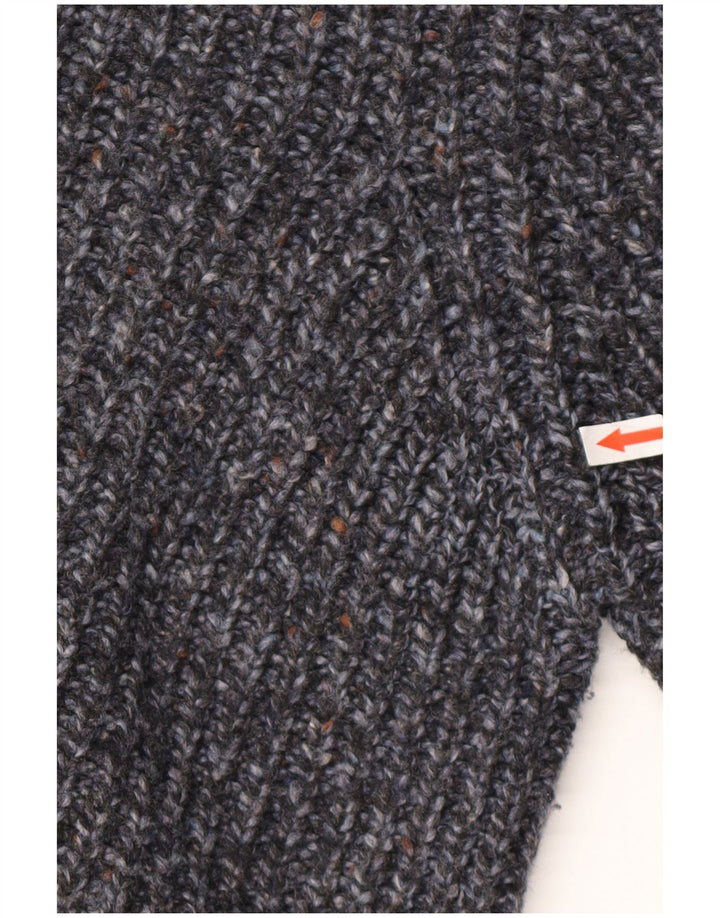 Marks & Spencer Herre Blue Harbor Boat Neck Jumper Sweater Large Navy Blue