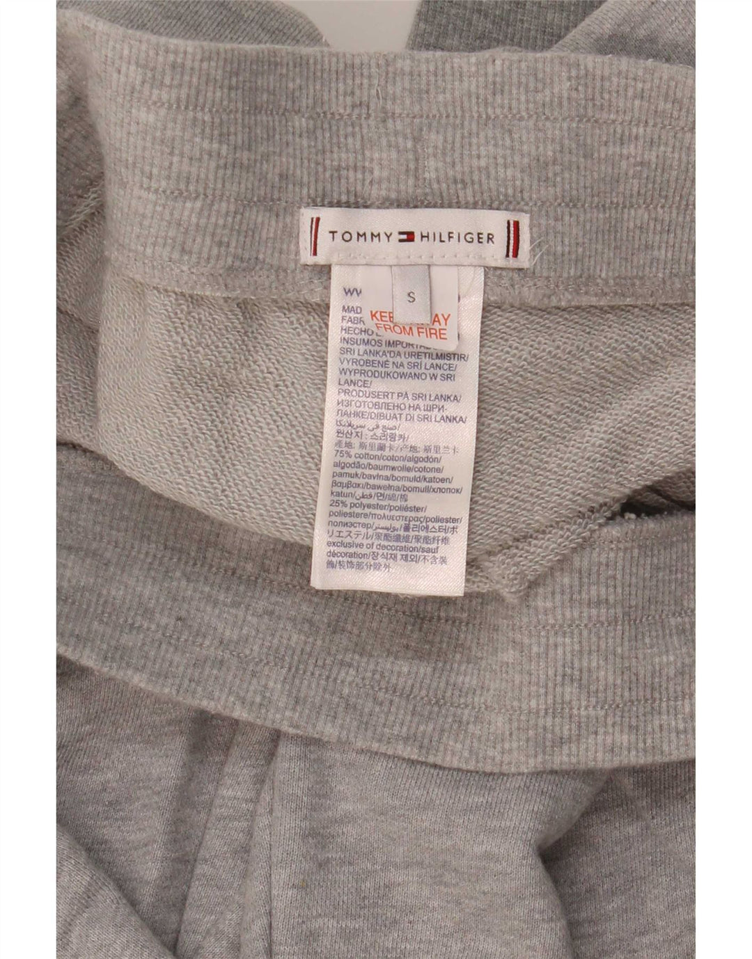 Tommy Hilfiger Herre træningsdragt Bukser Joggers Small Grey Colourblock