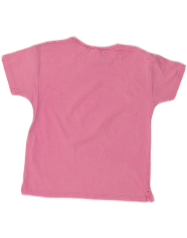 Zara Girls T-Shirt Top 4-5 Years Pink