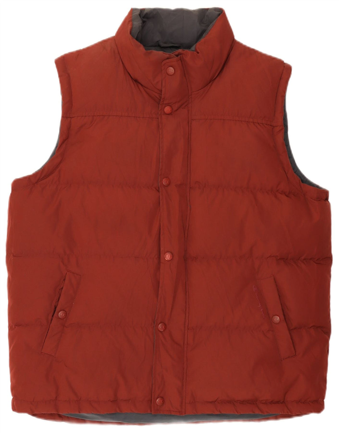 Champion Herre Polstret Gilet UK 38 Medium Burgundy
