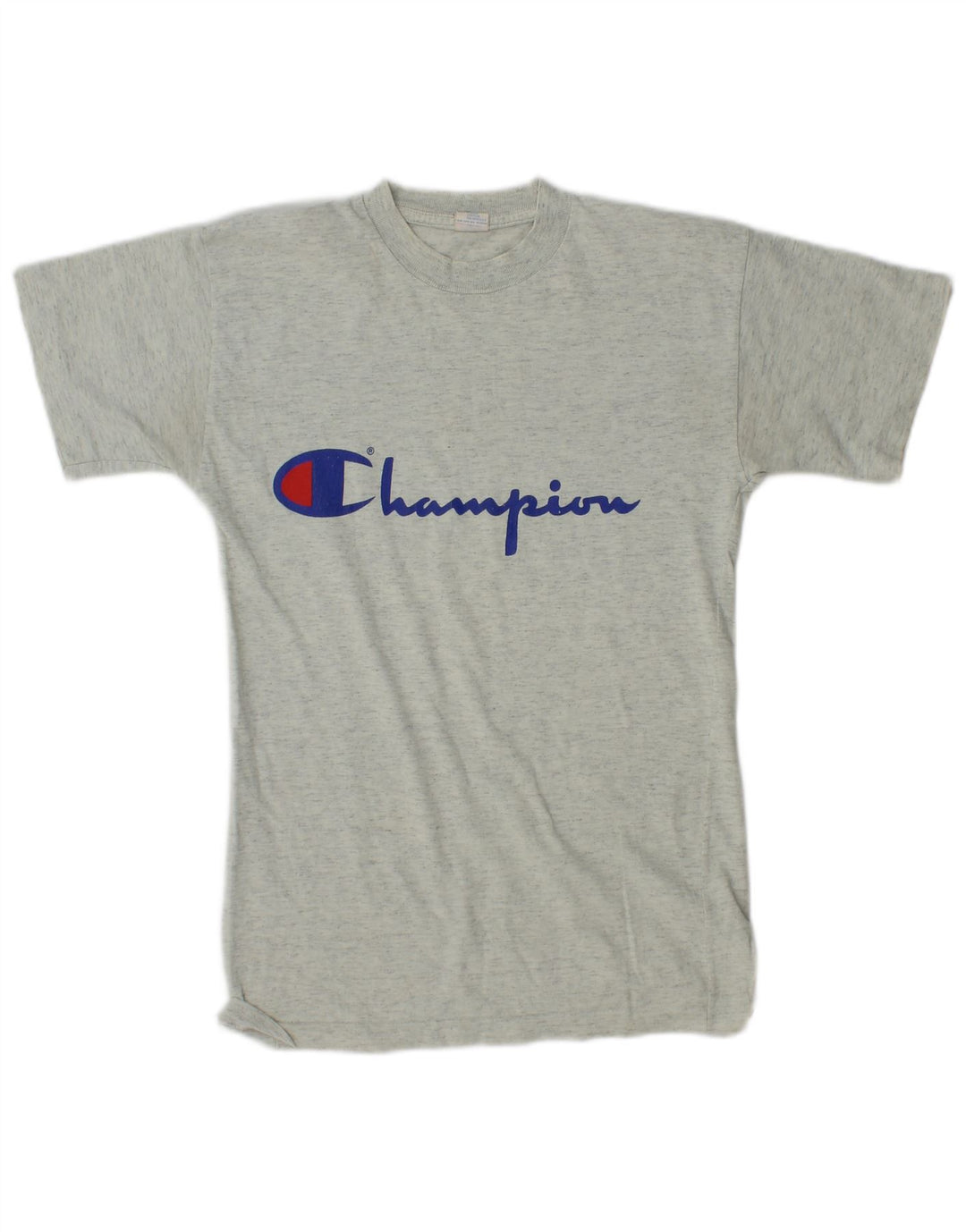 CHAMPION Grafisk T-shirt til drenge 11-12 år Stor grå flækket bomuld
