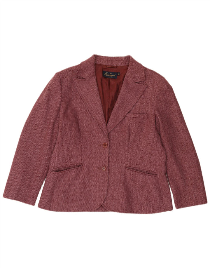 Luisa Spagnoli Dame 2-delt nederdelsæt IT 42 Medium W32 Burgundy