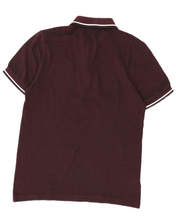 Fred Perry Herre poloshirt Medium rødbrun bomuld