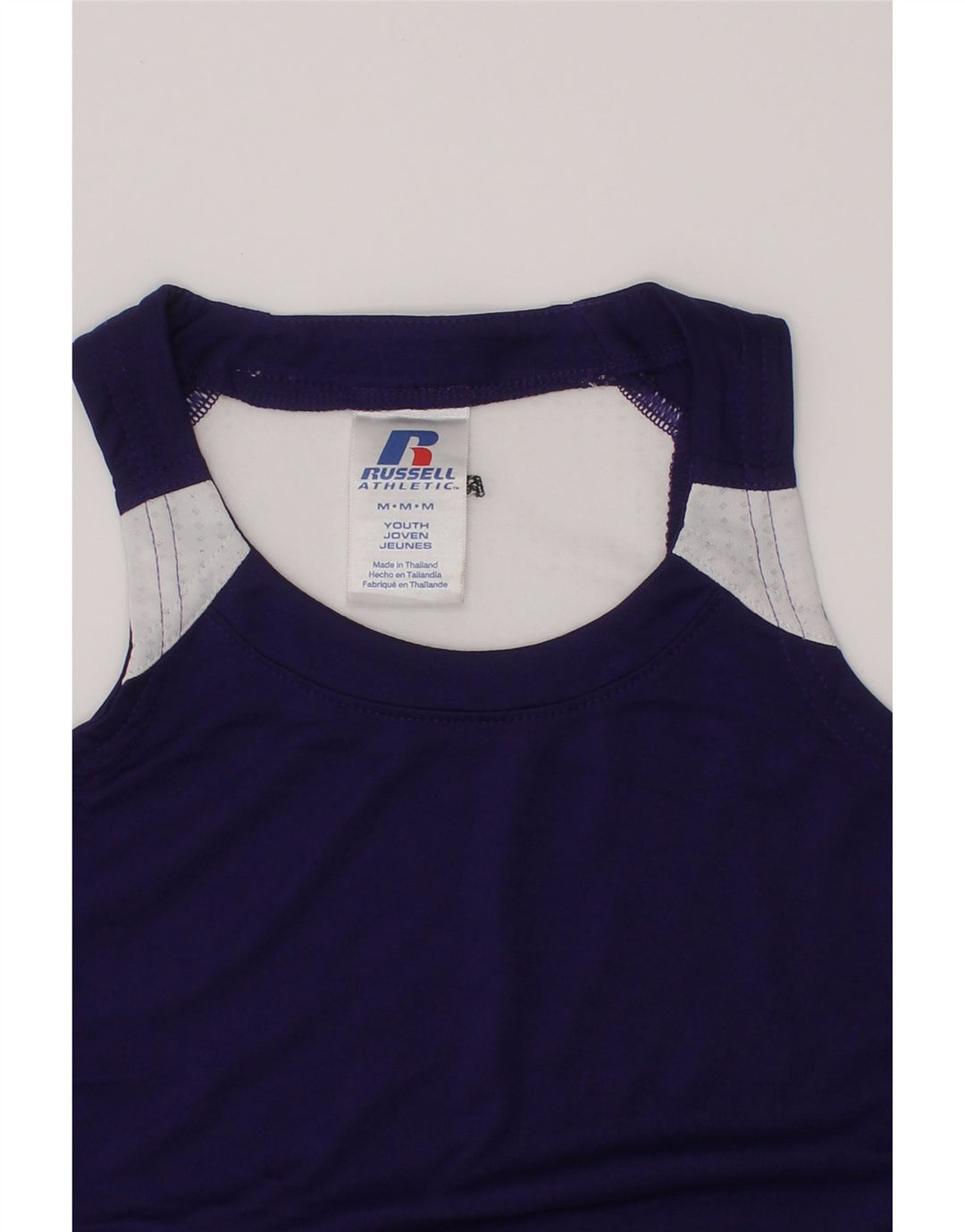 RUSSELL ATHLETIC Drenge Dri-Power Vest Top 10-11 år Medium Lilla