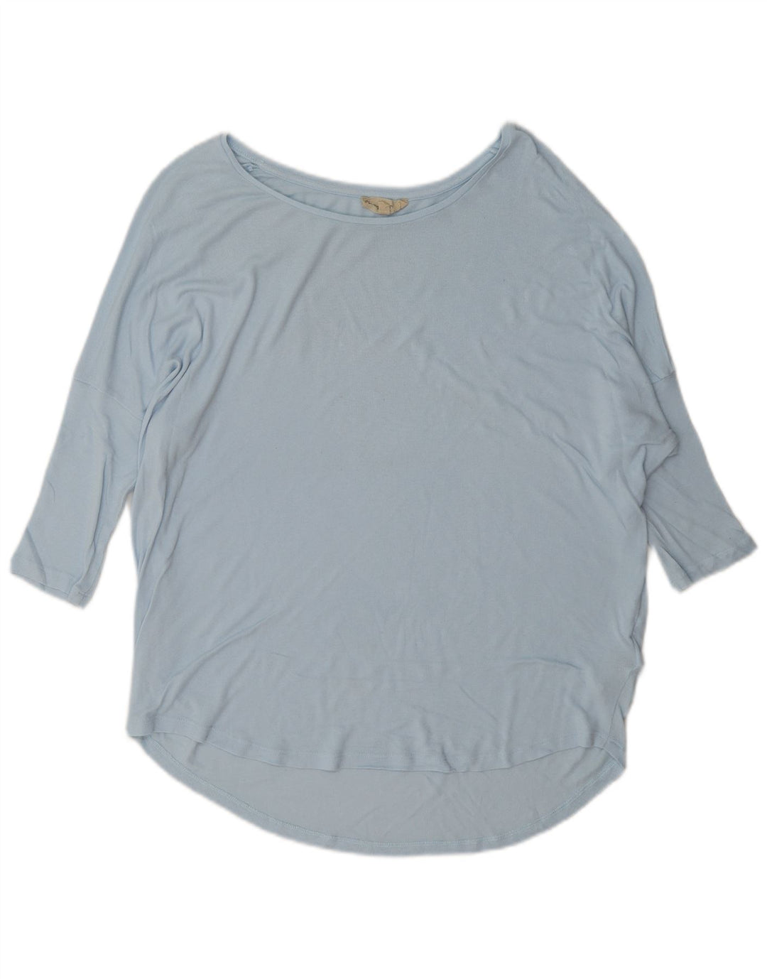 Phase Eight Womens Oversized Top 3/4 ærme UK 8 Small Blue Viscose