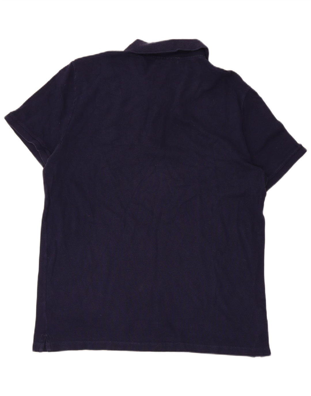 LACOSTE Herre Slim Fit Polo Shirt Størrelse 6 XL Marineblå Bomuld