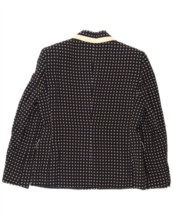 SUPERIOR Dame 2-delt nederdelsæt IT 44 Medium W30 Marineblå Plettet