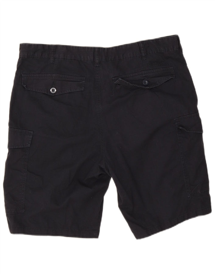 Mountain Warehouse Herre Cargo Shorts W36 Large Navy Blue Bomuld