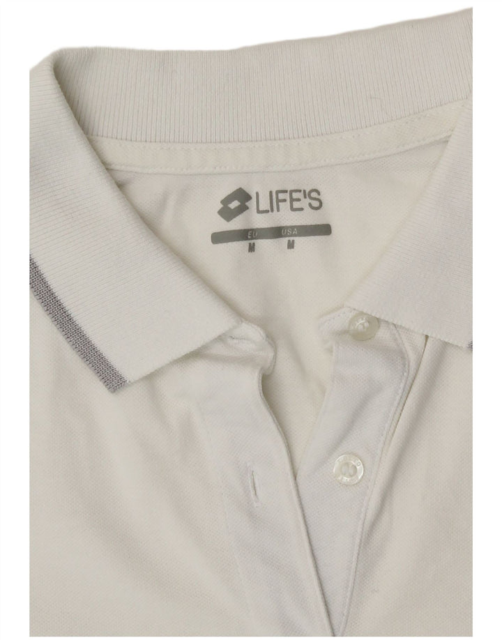 Lotto Dame Polo Shirt UK 14 Medium White