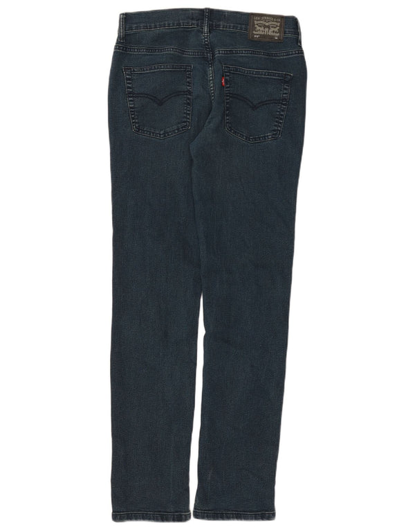 Levi's Boys 512 Slim Tapered Jeans 15-16 år W30 L31 Marineblå Bomuld